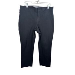 MM Lafleur The Hockley Jean  Eco Better Than Denim Cropped Size 14 Black EUC